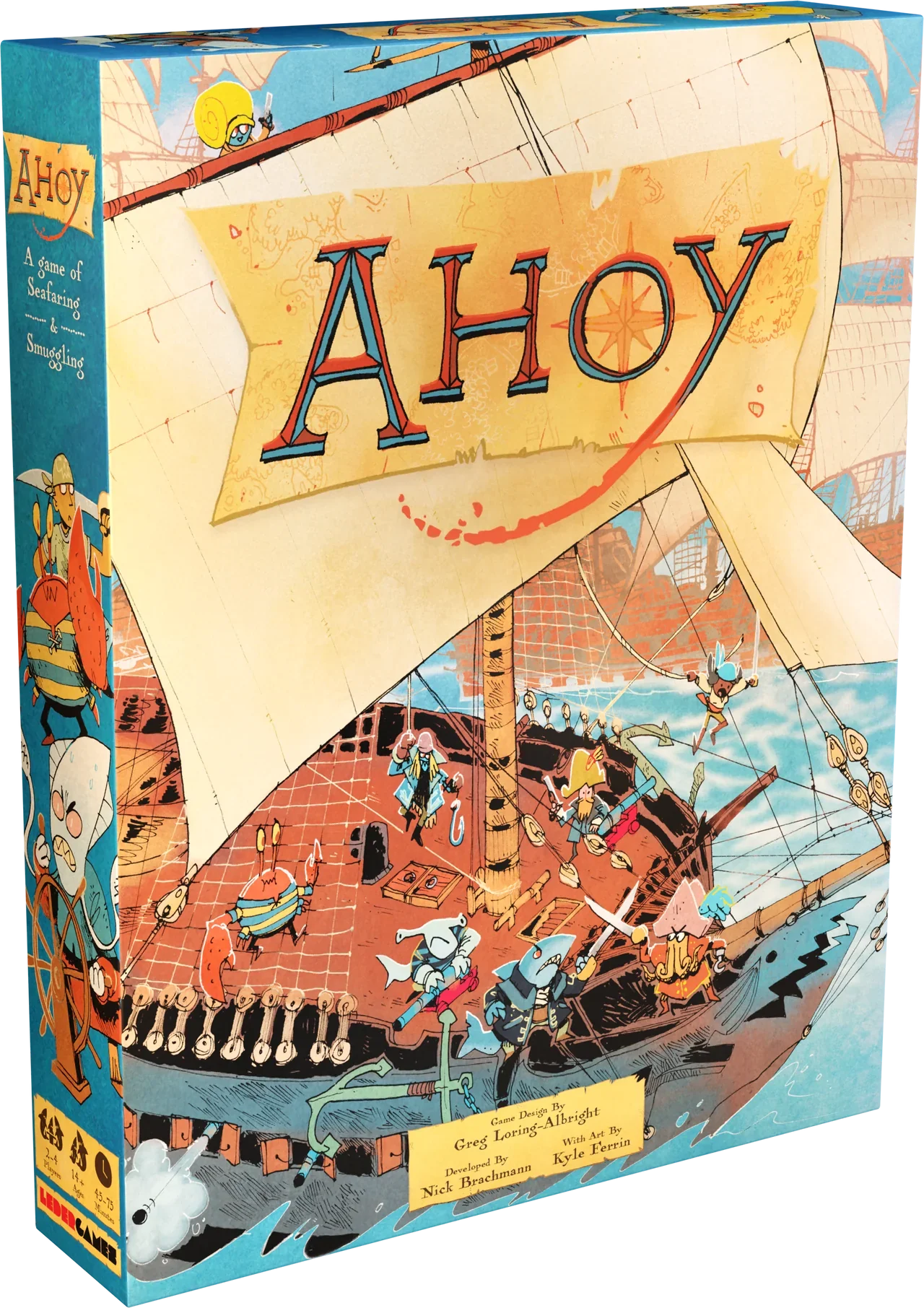 ahoy jogo de tabuleiro